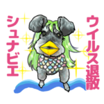 シュナウザー vs ウイルス