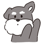 かわいいシュナウザー·シュビー