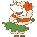 干支どうぶつ★フラダンス