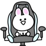 もっと過保護。シュールなミニ白うさぎ