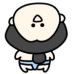 一生やる気を出す気がない。ミニお相撲さん