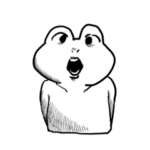 変なスタンプうう