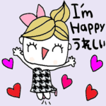 nenerinシンプル日常会話スタンプ619英語