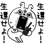 ピタうさぎ家族連絡軍隊風