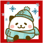 年末年始♪あったかい言葉❤パンダねこ