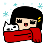 ヘルメットはちえさん5冬(関西弁）