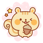 シマリスのマリーちゃん