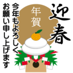 毎年使える！大人シンプルお正月年賀