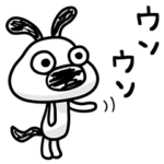 犬のバウピー ポップタッチ風6