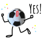 人気サッカーボール日常可愛いサラリーマン