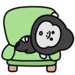 人生色々。シュールなミニゴリラ。再販