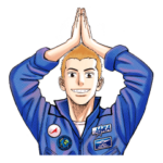 『宇宙兄弟』ヒビトまみれスタンプ