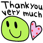 nenerinシンプル日常会話スタンプ651英語