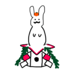 2023 あけおめうさぎ