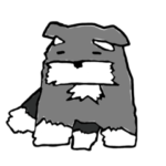 シュナウザーのきもち