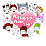 毎年使えるお祝いスタンプ