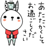 mottoの伝えるうさぎ♡冬をまとう２