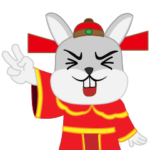 Chinese Year of the Rabbit sticker