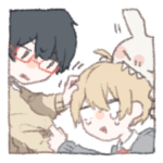 男子ふたりと時々うさぎ