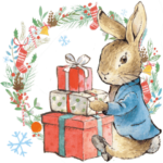 ピーターラビット クリスマススタンプ