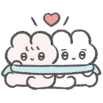 ぴえんなうさぎ！ゆるく過ごす冬スタンプ