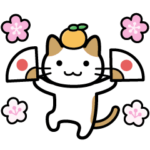 動く♪お正月ねこさん２