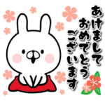 お正月のウサギさん