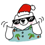 しろくまこさんのフラダンス冬編