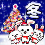 冬のうさぎ＊お正月＊クリスマス