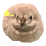 ヒメウズラのおこめスタンプ.文字入りver