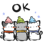 墨筆ねこ　集めました