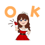 サンタ女の子一