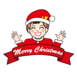 大阪のおばちゃんサンタスタンプ