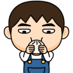 オーバーオール男子