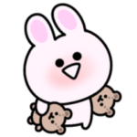 まるごとスキ♡シュールなミニうさぎ