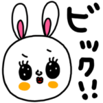 riekimのBIG癒してうさぎスタンプ