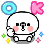 動く！マルモンモンの１年中使えるスタンプ