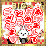 BIG☆冬のうさぎ＊Xmas＊お正月