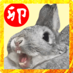 卯年！お正月うさぎスタンプ