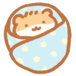 うまれたてベビはむスタンプ