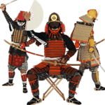 動く！サムライ6（勘兵衛,輝元,宗麟）