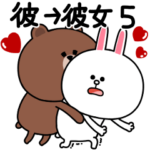 ラブカップルブラウン5