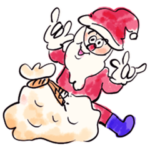 ❤️サンタさんはピザが好き❤️