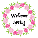 動く春のグリーティングカード