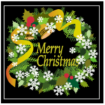 クリスマスグリーティングカード