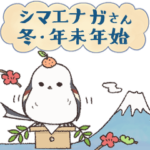 ＊可愛いシマエナガさんの冬・年末年始＊