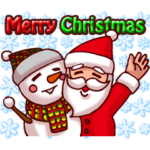 メリークリスマス！スタンプ