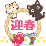 2023★ウサギ&クロときどきミケ