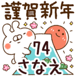専用74<正月2022年ねこうさ>