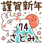専用74<正月2022年ねこうさ>